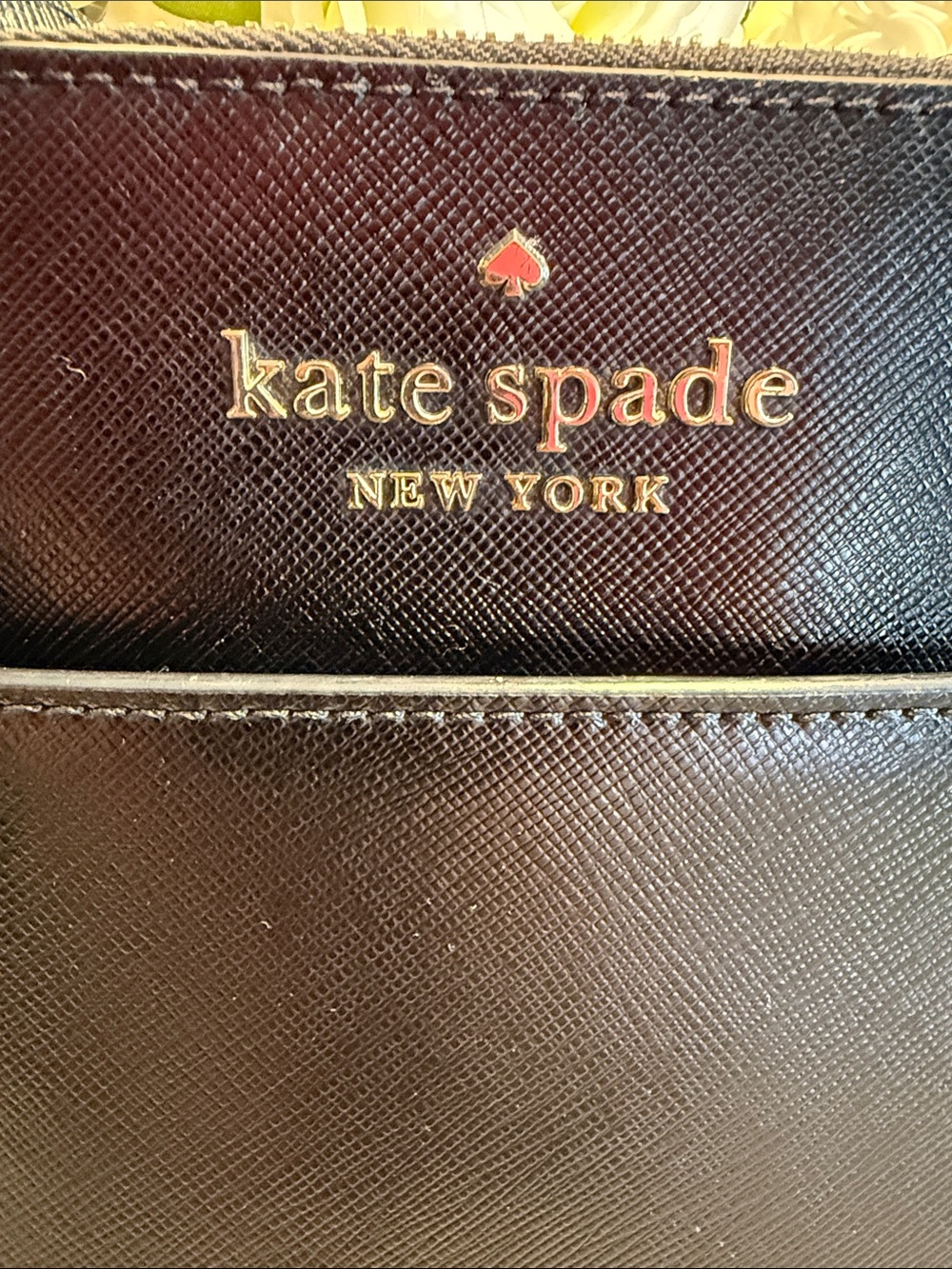 kate spade Black Saffiano Leather Dome Crossbody - Picture 3 of 4